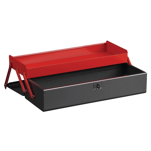 Boite A Outils Metalique 2 Compartiments référence fournisseur 263941